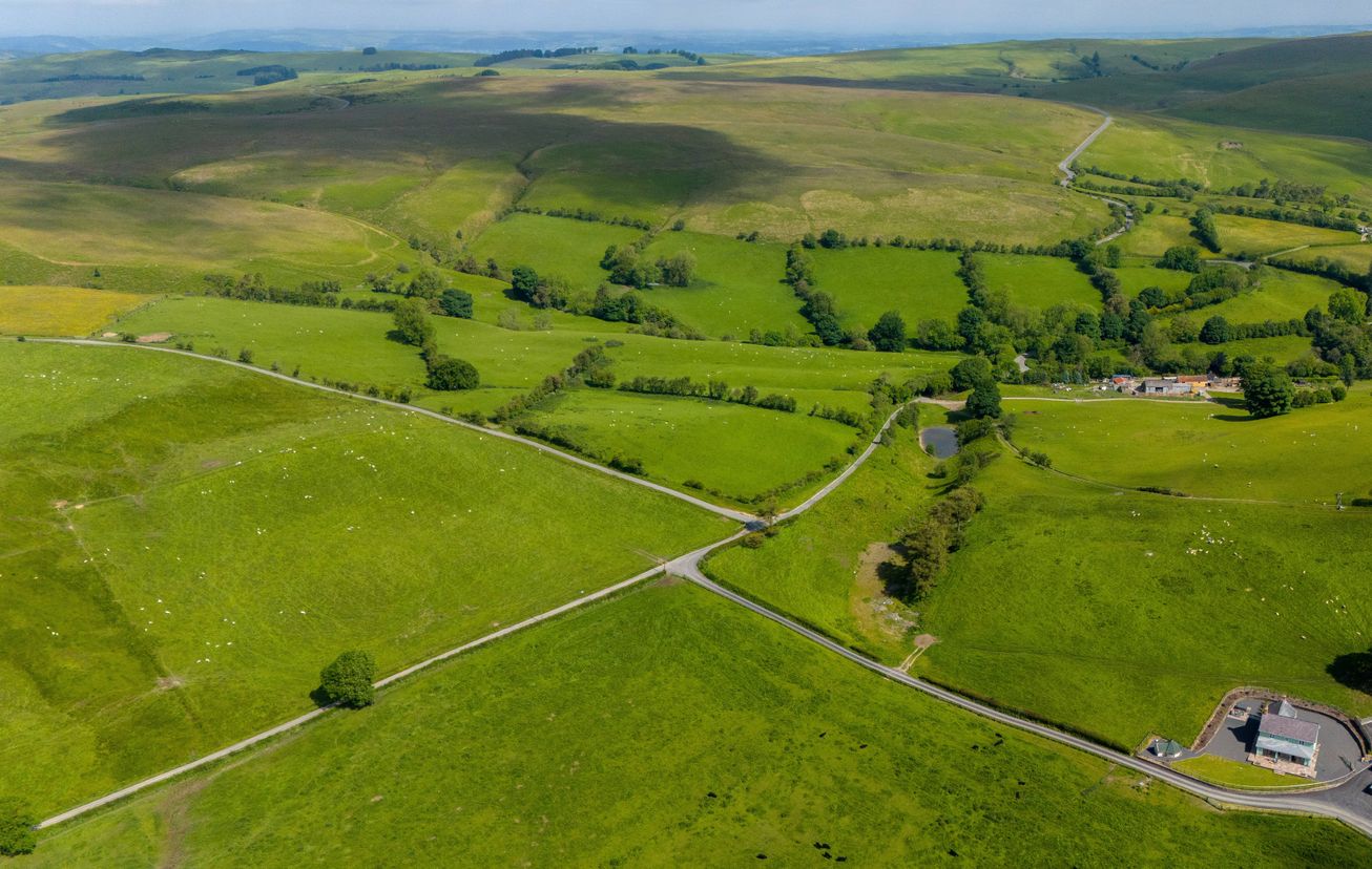 Waen Farm House - The View from Above